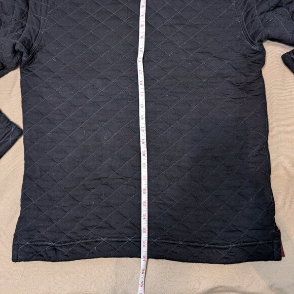 Eddie Bauer Quilted 1/4 zip - Black - Small - Picture 5 of 5